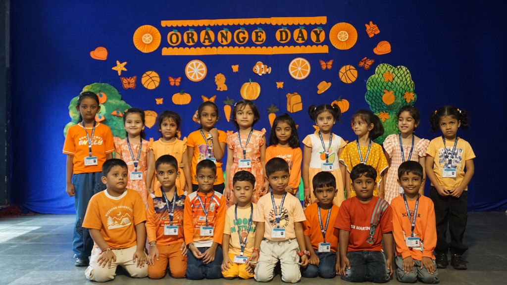 Montessori Section celebrates Orange Day